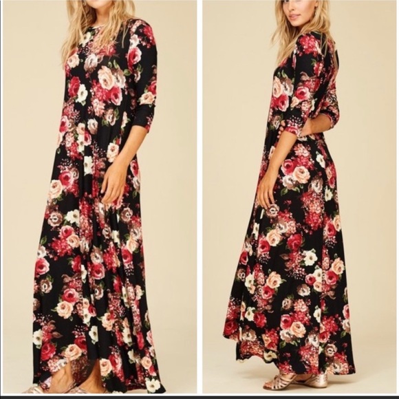 Annabelle Dresses & Skirts - Floral Maxi Dress